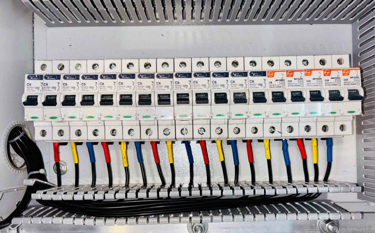 Quadro padrão para instalações elétricas